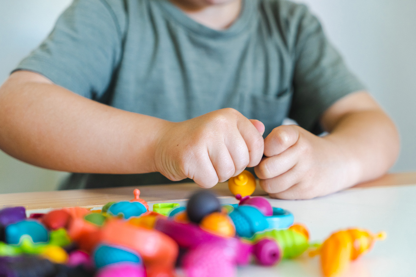 Baby Playing Stacking Rings